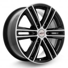 X`trike X-124 7.5x17 PCD6x139.7 ET25 Dia100.1 BK/FP